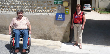Gite accessible a tous dans la Drome