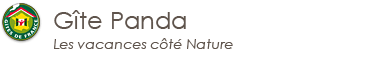 G�te Panda, les vacances c�t� Nature