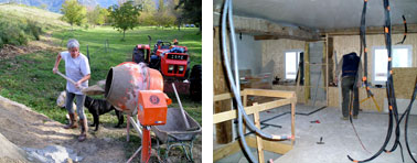 Installation des Hillion
