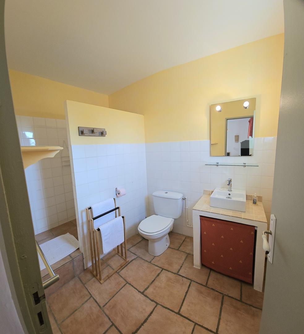 Salle de bain de la chambre Olivier avec douche à l'italienne. photo 19