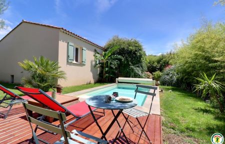 G&icirc;te n&deg;G324016 Saint-Paul-Trois-Ch&acirc;teaux - Dr&ocirc;me - Piscine privative (3x6m, accessible de mai &agrave; septembre, selon m&eacute;t&eacute;o, s&eacute;curis&eacute;e par un volet roulant). 