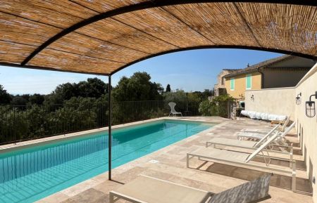 G&icirc;te n&deg;G211997 Monts&eacute;gur-sur-Lauzon - Dr&ocirc;me - piscine ouverte d&egrave;s le 1 mai, pour vous seuls, 4x12 au sel, chauff&eacute;e jusqu'&agrave; 25&deg; degr&eacute;s.