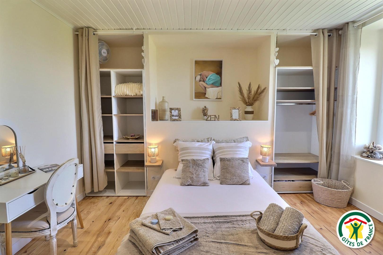Chambre Zen : lit 140x200cm photo 17
