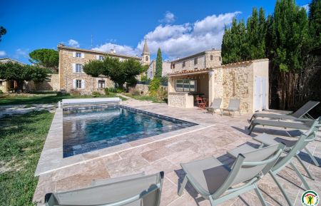 G&icirc;te n&deg;G322003 Saint-Pantal&eacute;on-les-Vignes - Dr&ocirc;me - Piscine