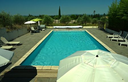 G&icirc;te n&deg;G357014 Tulette - Dr&ocirc;me - VUE DE LA PISCINE