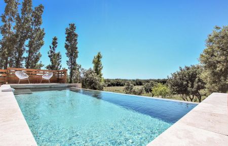 G&icirc;te n&deg;G138009 La Garde-Adh&eacute;mar - Dr&ocirc;me - Piscine &agrave; d&eacute;bordement, sans vis-vis, dimension 4x8m, profondeur 1.50m, ouverte de mai &agrave; septembre 