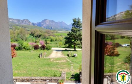 Vue depuis la chambre DRÔME Chambre d'hôtes n°G344720 Soyans - Drôme - Vue depuis la chambre DRÔME