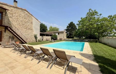 G&icirc;te n&deg;G6099 Allex - Dr&ocirc;me - La piscine (6x11m, prof max 1.5m, s&eacute;curis&eacute;e par une alarme, avril/octobre selon m&eacute;t&eacute;o, &agrave; partager avec nous)