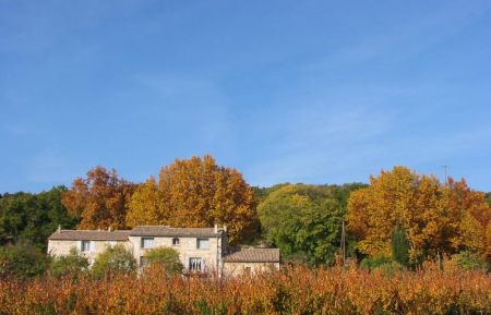 automne au gite du val des nymphes Gîte n°G138375 La Garde-Adhémar - Drôme - automne au gite du val des nymphes