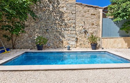 Piscine chauffée 5x2m Gîte n°G306007 Sainte-Jalle - Drôme - Piscine chauffée 5x2m