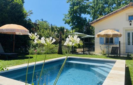 piscine privé 10 m2 profondeur 1m40 Gîte n°G88003 Chatuzange-le-Goubet - Drôme - piscine privé 10 m2 profondeur 1m40